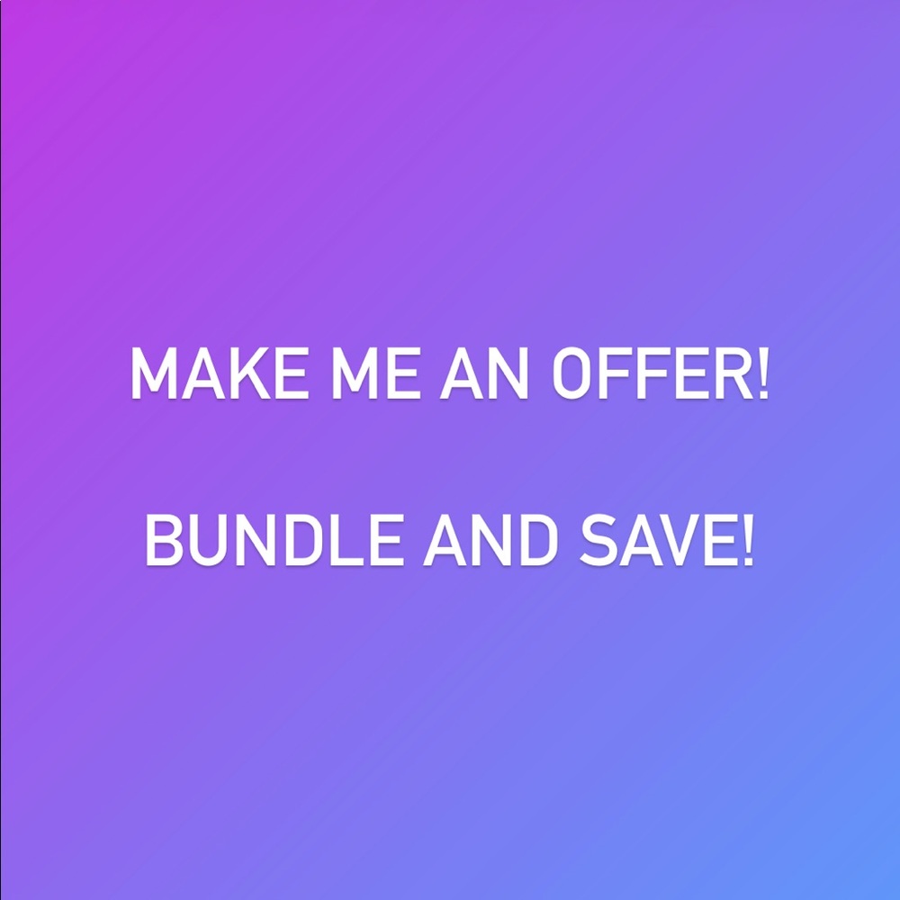 Make me and offer!
